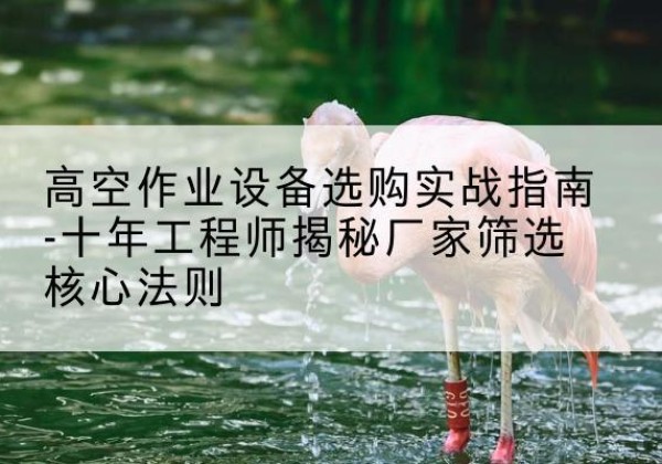 拜泉剪叉式升降机厂家-高空作业设备选购实战指南-十年工程师揭秘厂家筛选核心法则